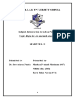 POLITICAL SCIENCE (Right To Life and Mob Violence)