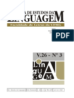 Revista Estudos Da Linguagem ONOMASTICA