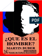 Buber Que Es El Hombre