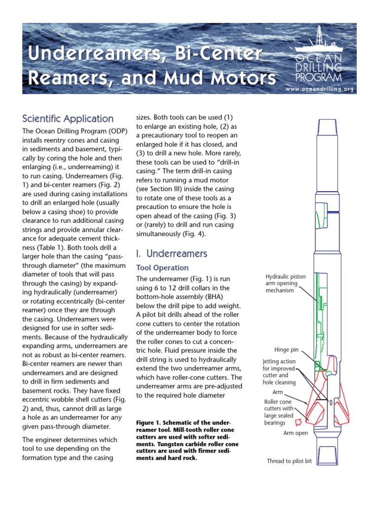 Ocean Drilling Program Tools Overview | PDF | Casing (Borehole) | Drill