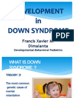 Development in Down Syndrome