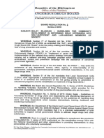 2018 Board Regulation No. 2 - Balay Silangan