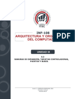 Inf-108-Unidad-9 - Tarjetas Controladoras-Ranuras de Expandion-Puertos y Buses