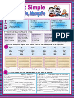 Verb conjugation rules