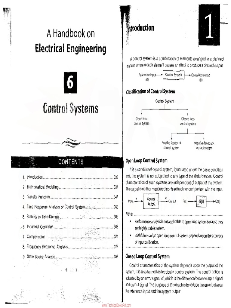 Made Easy Electrical Handbook168193 PDF Control Theory Feedback