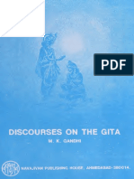 Gita Discourses MK Gandhi