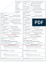 Past and Present Tenses in English