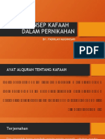 KAFAAH DALAM PERNIKAHAN