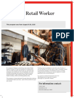 Retail Worker Training (ST - Lawrence College)