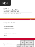 CS 591.03 Introduction To Data Mining Instructor: Abdullah Mueen