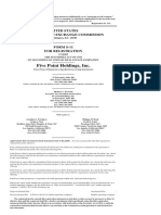 Five Point Holdings, Inc. Files (DRS_A) Draft Registration by Foreign Private Issuer (Amended) FIELD EXPENSES