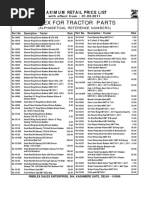 Ribblex Price List