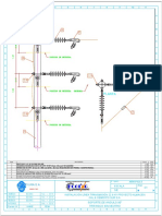 Instalación línea transmisión 22.9 kV proyecto almacén Cal & Cemento Sur S.A