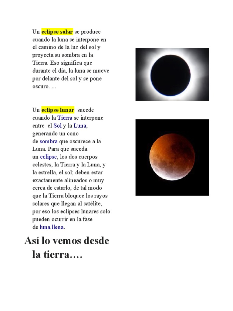 Lune Eclipse | PDF