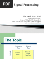 Slide-4 Frequency Analysis of Signal - 1