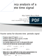 Slide-4.1Frequency Analysis Fo Discrete-Time Signal