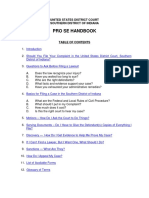 Pro Se Handbook