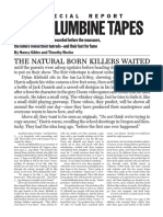 The Columbine Tapes: The Natural Born Killers Waited