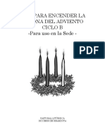 RITO PARA ENCENDER LA CORONA DEL ADVIENTO Ciclo B