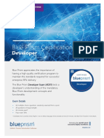 Blue Prism Certification: Developer