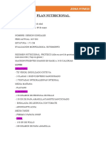 Plan Nutricional Proteico - Gerson Gonzales