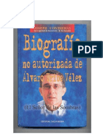 biografía no autorizada de ÁLVARO URIBE VÉLEZ