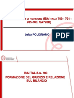 17 - I Nuovi - Principi - Revisione - ISA - Italia - 700 - 701 - 705 - 706 - 720B