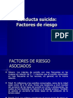 Suicidio 3 Factores de Riesgo