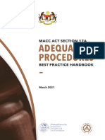 MACC Section 17A Adequate Procedures Handbook.