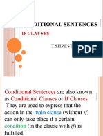 Conditional Sentences: If Clauses