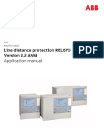 Rel 670 Distance Protection Relay ABB
