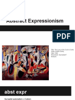 Abstract Expressionism IDs AP Art History