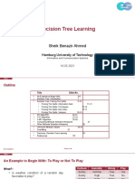 An Overview of Decision Tree Learning