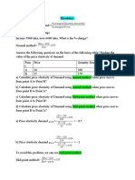 Principles of Economics Elasticity 