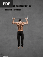 Madbarz Routines Plan: Strength - Advanced