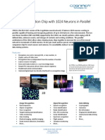 Pattern Recognition Chip With 1024 Neurons in Parallel: Data Sheet