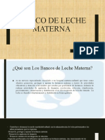 Banco de Leche Materna