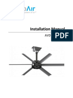 Installation Manual: AVD 370/2 Fan