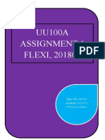UU100A Assignment 1 FLEXI, 201802: Name: Mani, Bhavika Student ID: S11157172 USP Laucala Campus