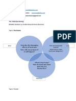 Hurricane: Describe The Damaging Effects of Hurricane How Will You Prepare If It Will Happen?
