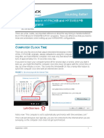 Timing Your Data in HYPACK and HYSWEEP Survey