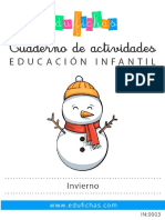 IN0003 Actividaes Invierno Infantil Edufichas