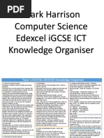 ICT Knowledge Organisers Mark Harrison Computer Science