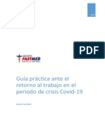 Protocolo Reintegro Al Trabajo Covid 19