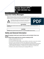 Installation Guide Smart-UPS 1200/1500 VA 100/120/230 Vac Rack-Mount 1U