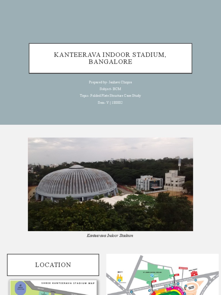 Kanteerava Indoor Stadium, Bangalore PDF