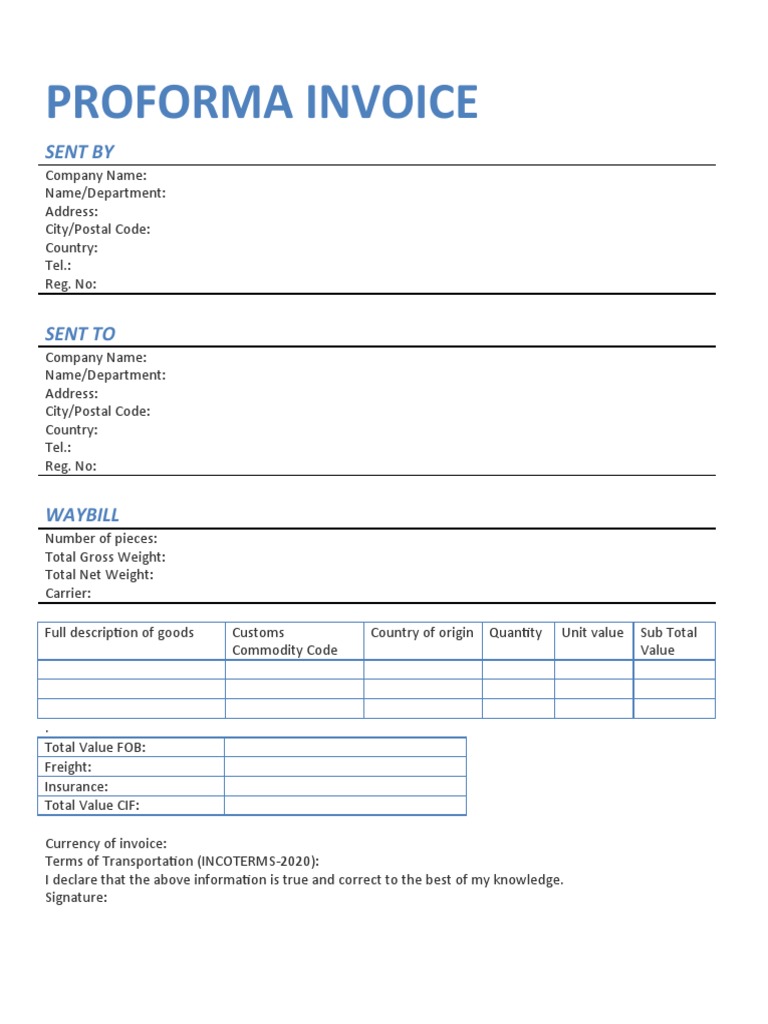 5.1.2. Proforma Invoice | PDF
