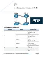 15.6.2 Lab - Configure IPv4 and IPv6 Static and Default Routes - ILM-Student