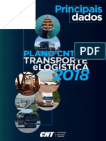 Principais Dados - Plano CNT de Transporte e Logística 2018