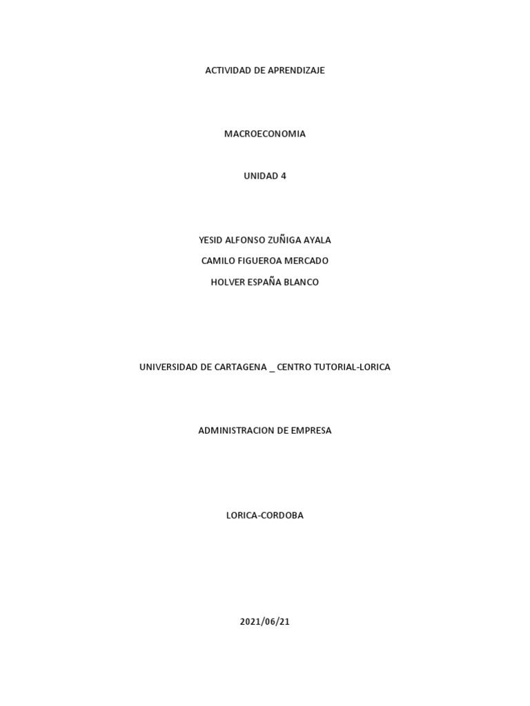 Políticas Monetarias y Fiscales en Colombia | PDF | La política fiscal ...